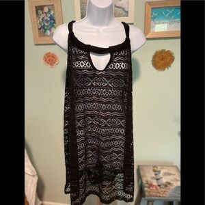 Wearabouts black coverup, size L​